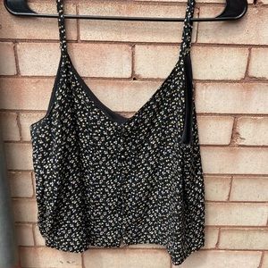 Madewell button front tank